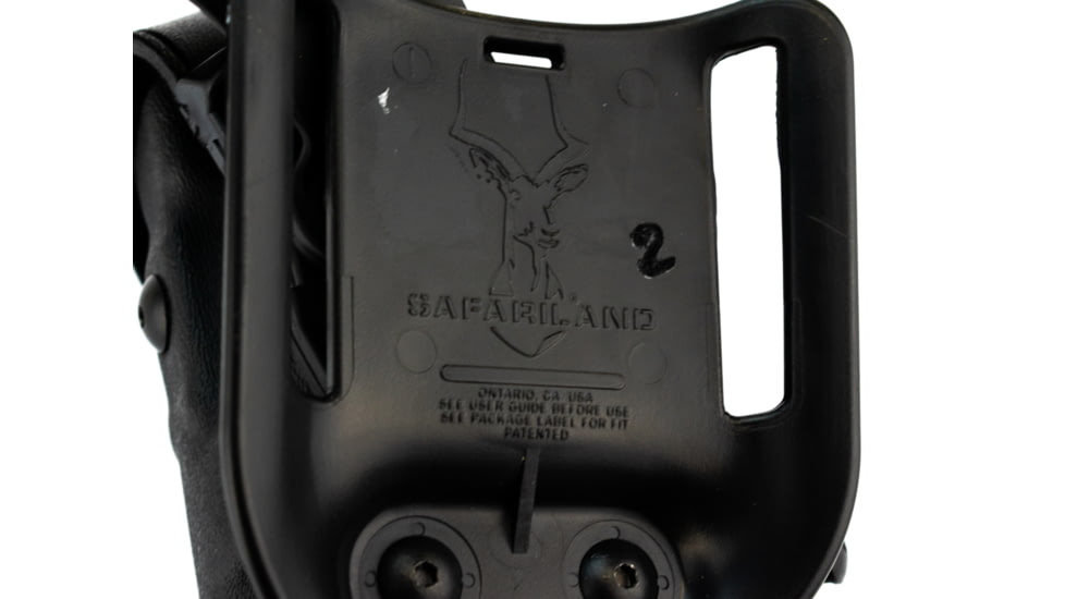 Safariland 6360 ALS/SLS Mid-Ride Level-III Retention, Springfield Armory Operator X200, X300, STX Tactical, Black, Right Hand, 6360-560-131