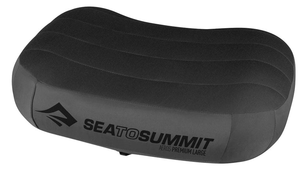 Sea to Summit Aeros Premium Pillow, Grey, Large, 572-12