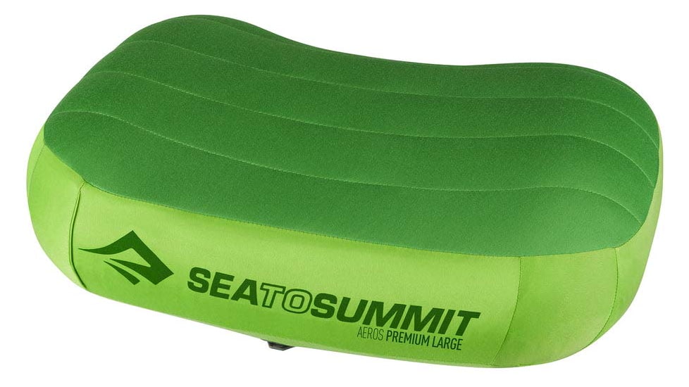 Sea to Summit Aeros Premium Pillow, Lime, Large, 572-41