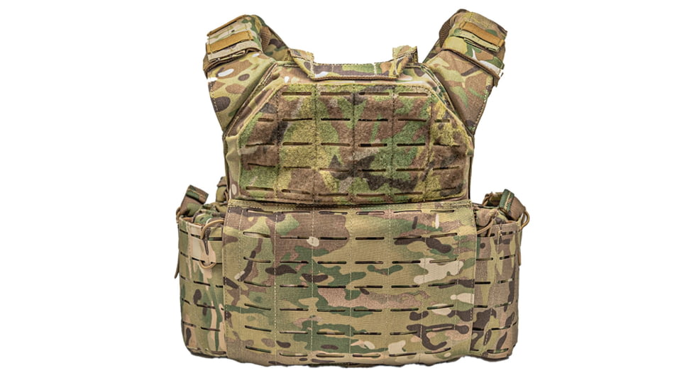 Shellback Tactical Rampage 2.0 Plate Carrier, Shooter and SAPI, Multicam, One Size, SBT-9031-MC