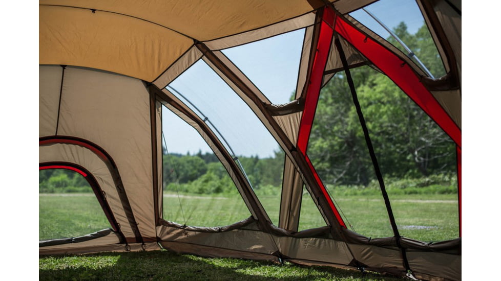 Snow Peak Living Shell Long Pro Shelter, 6-Person, Brown, TP-660