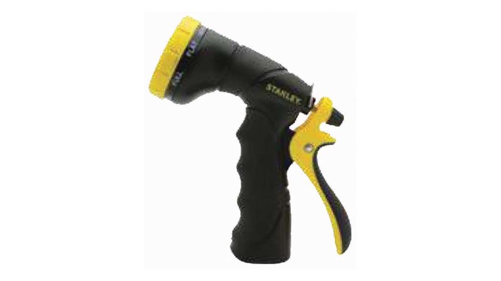 Stanley Tools 7 Pattern Adjustable Heavy Duty Spray Nozzle, Black/Yellow, BDS6707