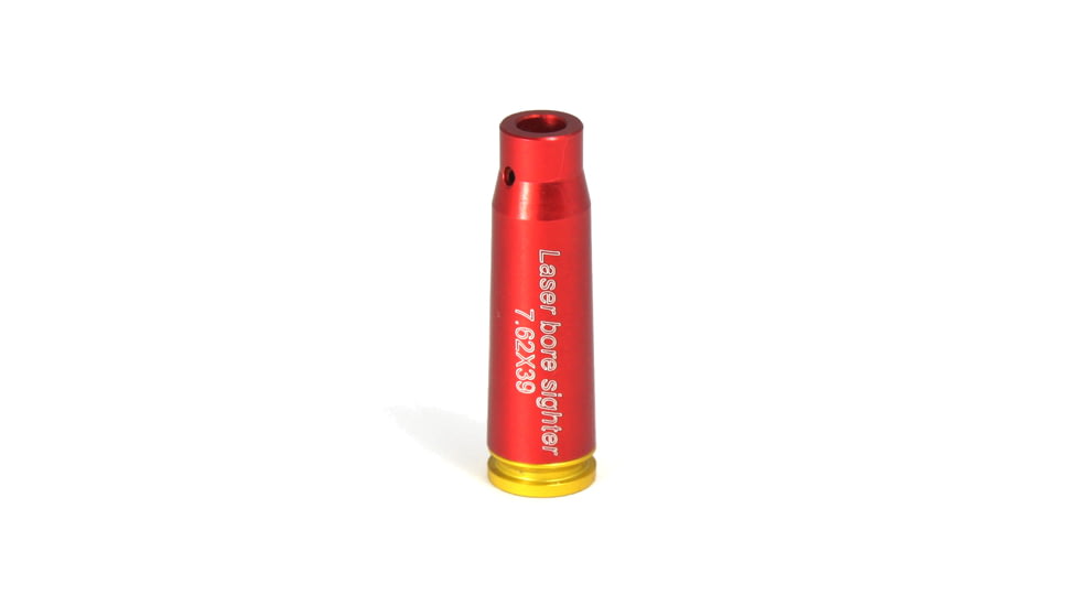 EDEMO Tiger Rock 7.62x39mm Cartidge Laser Bore Sighter, Red, LBS762X39N, EDEMO3