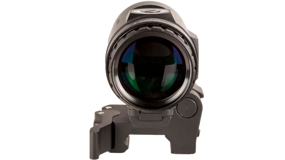 Trijicon MRO HD 3X Red Dot Sight Magnifiers w/Adjustable Height Quick Release, Flip to Side Mount, Black, 2600001