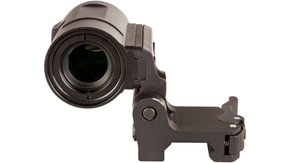 Trijicon MRO HD 3X Red Dot Sight Magnifiers w/Adjustable Height Quick Release, Flip to Side Mount, Black, 2600001