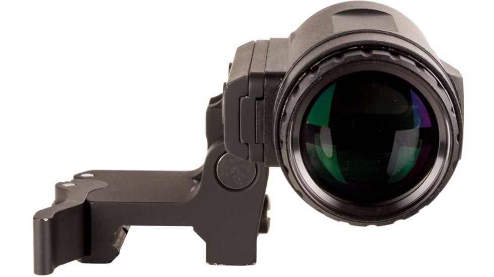 Trijicon MRO HD 3X Red Dot Sight Magnifiers w/Adjustable Height Quick Release, Flip to Side Mount, Black, 2600001