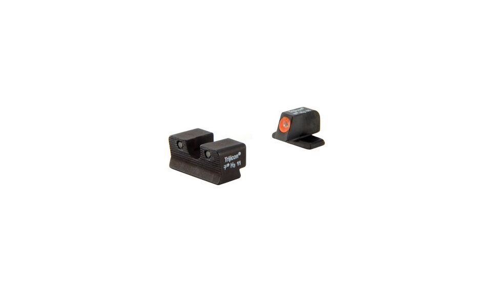 Trijicon HDXR Night Sight Set for FN 509 w/ Orange Front Outline, 601000