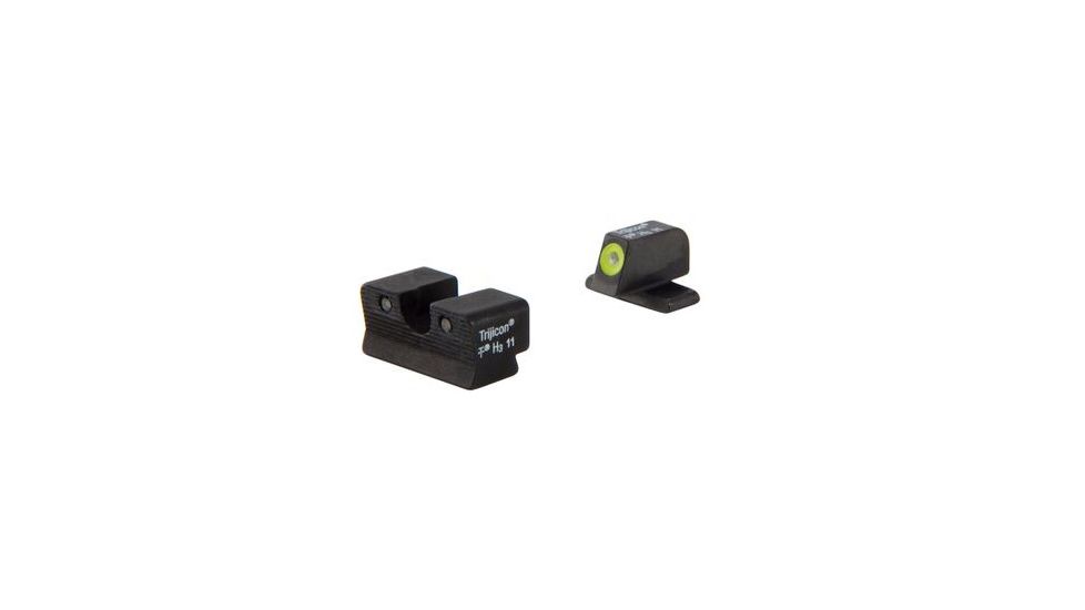 Trijicon HDXR Night Sight Set for FN 509 w/ Yellow Front Outline, 600999