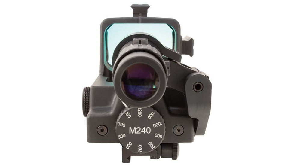 Trijicon MGRS and MAG Red 35 MOA Segmented Circle Rifle Scope 3.0 MOA Dot M2/M240, Black, 2300005