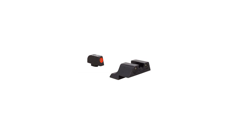 Trijicon Trijicon HD XR Night Sight Set, Orange Front Outline, Glock 17, 17L, 19, 22, 23, 24, 25, 26, 27, 28, 31, 32, 33, 34, 35, 37, 38, 39, Black GL601-C-600836