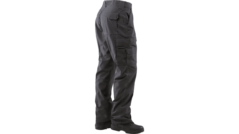 TRU-SPEC 24-7 Series Tactical Teflon Pants - Mens, PolyCotton Ripstop, Charcoal, Waist 28 in, Inseam 37 in, 1079082