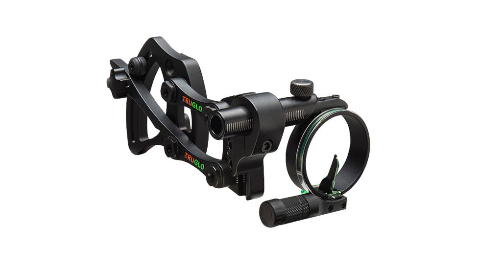 TruGlo Pendulum Adjustable Bracket .29in. Sight with Light, Green 88883