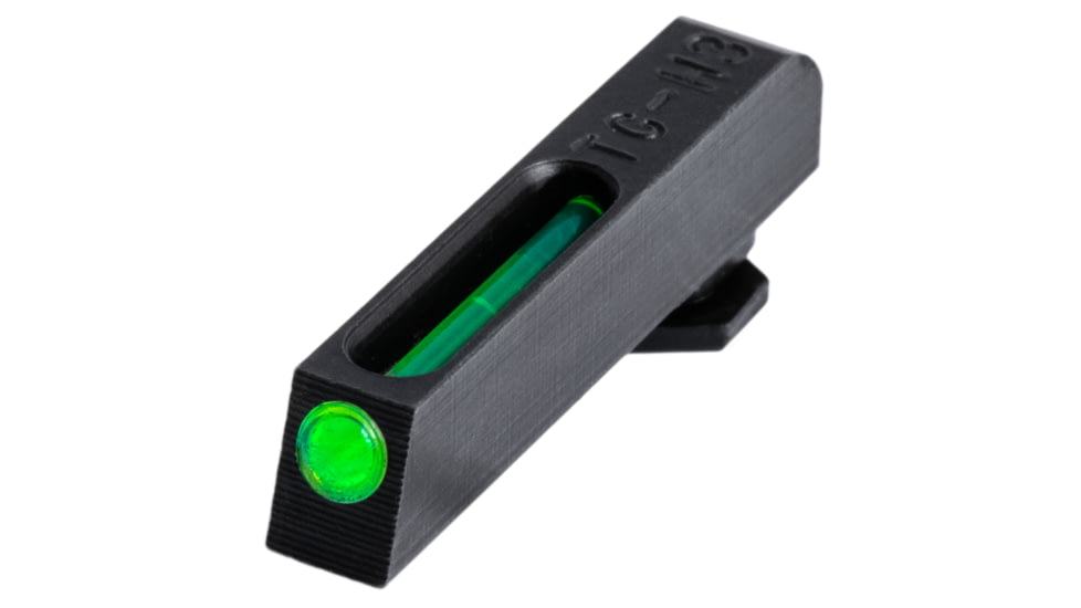 TruGlo Tritium/Fiber Optic Night Sight Set, Green Front/Rear - For Glock 17/19/22 and Similar, TG-TG131GT1