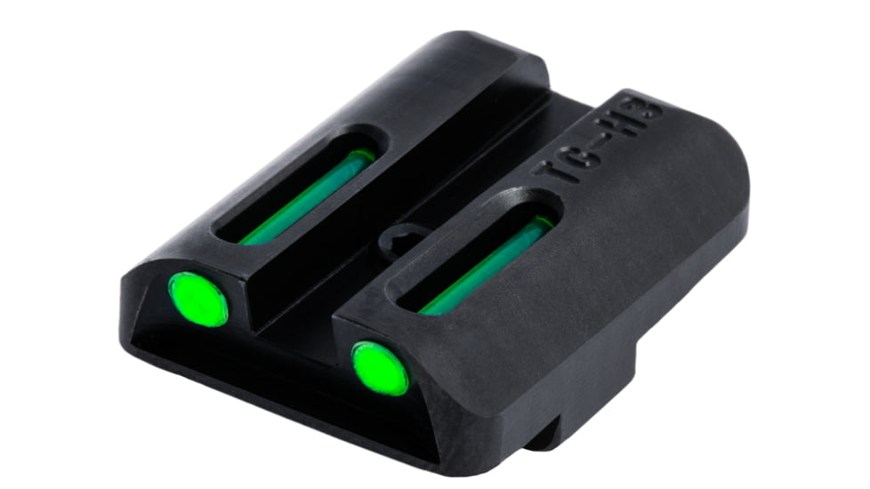 TruGlo Tritium/Fiber Optic Night Sight Set, Green Front/Rear - For Glock 17/19/22 and Similar, TG-TG131GT1