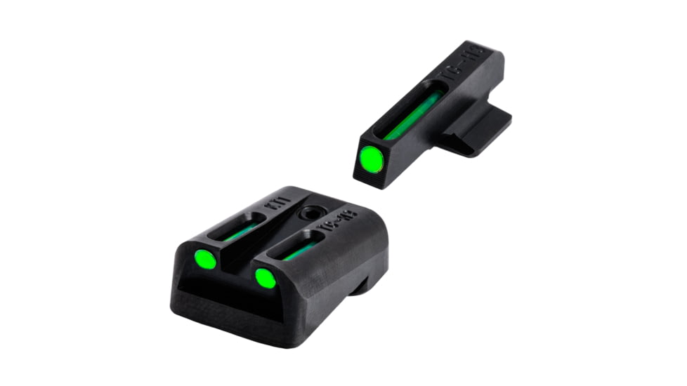 TruGlo Tritium/Fiber Optic Night Sight Set, Green Front/Rear - Kimber, TG-TG131KT