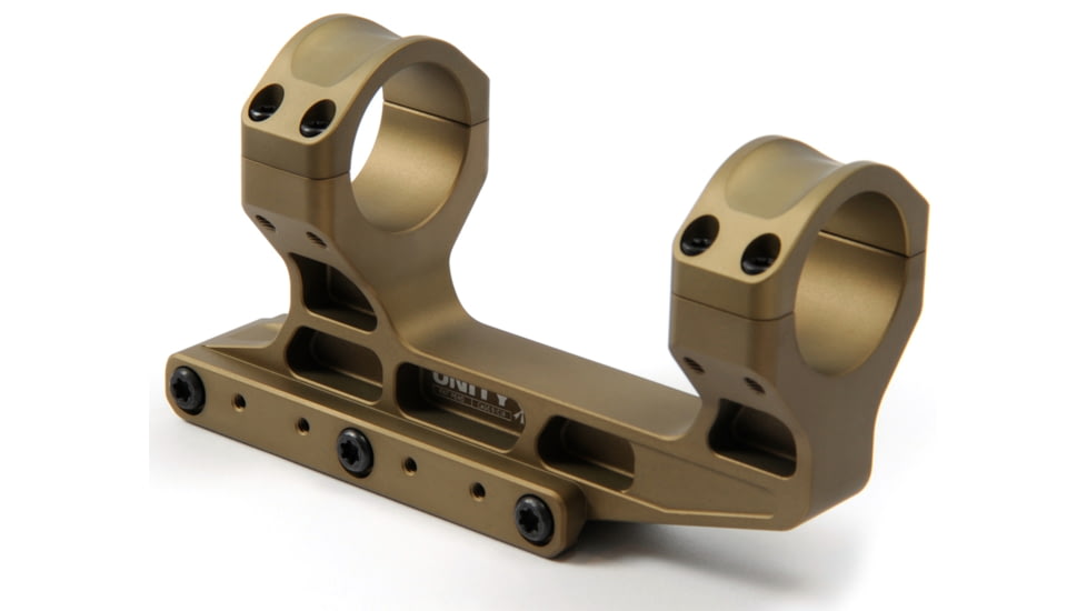 Unity Tactical Low Power Variable Optic Scope Mount, 34mm, 2.05 Centerline, FDE, FST-S34205F