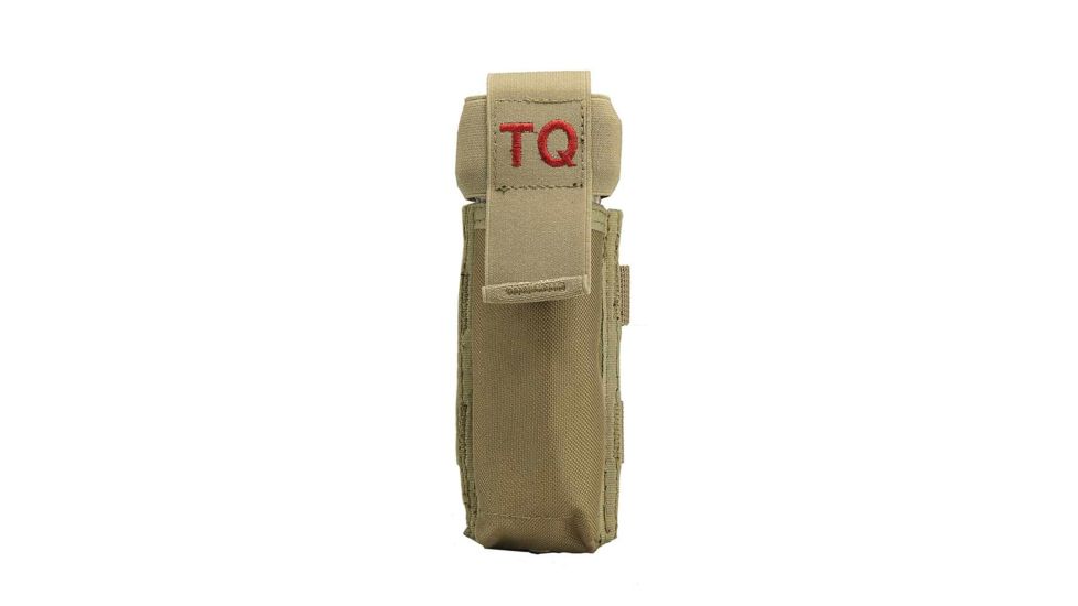 VISM Molle Tourniquet w/ Elastic Flap, Tan CVTQ3020T