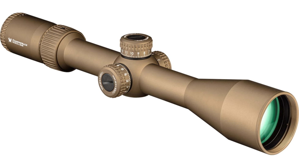 Vortex OPMOD Diamondback Tactical 6-24x50mm FFP 30mm Tube Riflescope, FDE, DBK-10028-OP