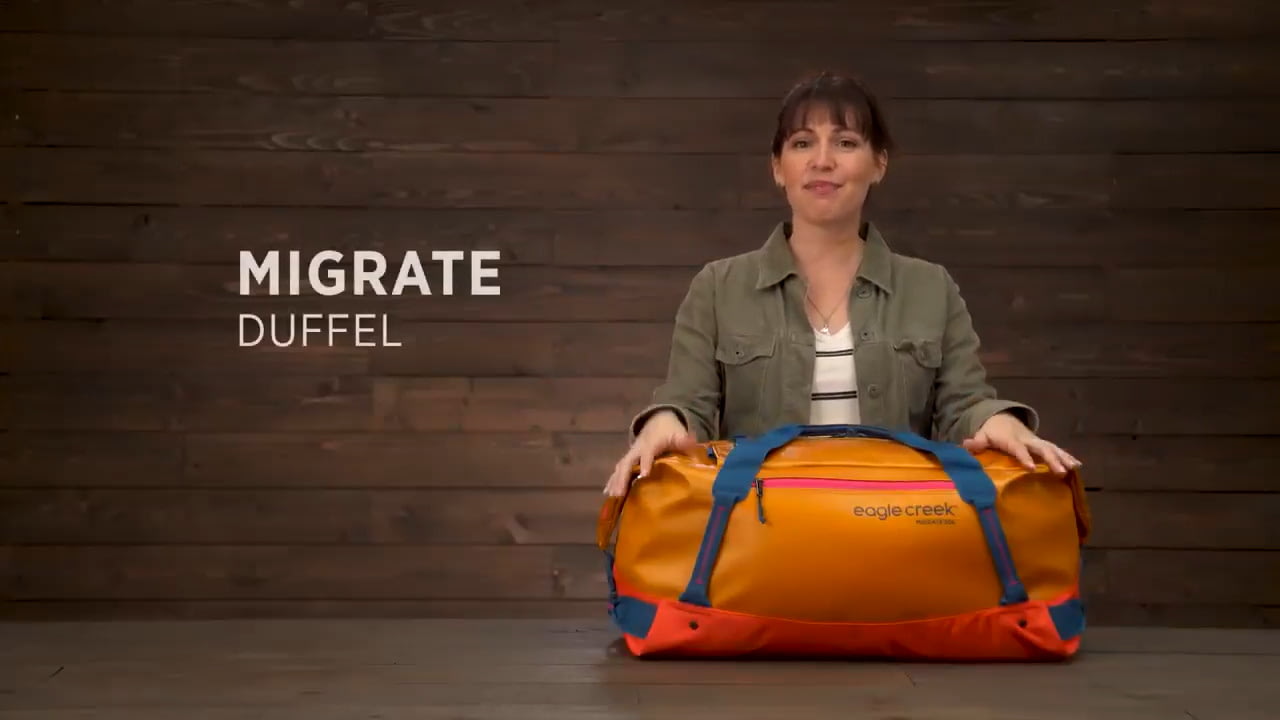 opplanet eagle creek migrate duffel bags video