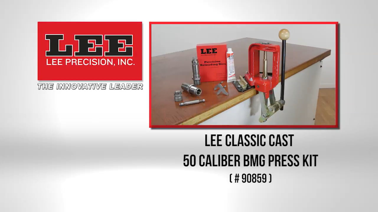 opplanet lee lee classic cast 50 caliber bmg press kit video