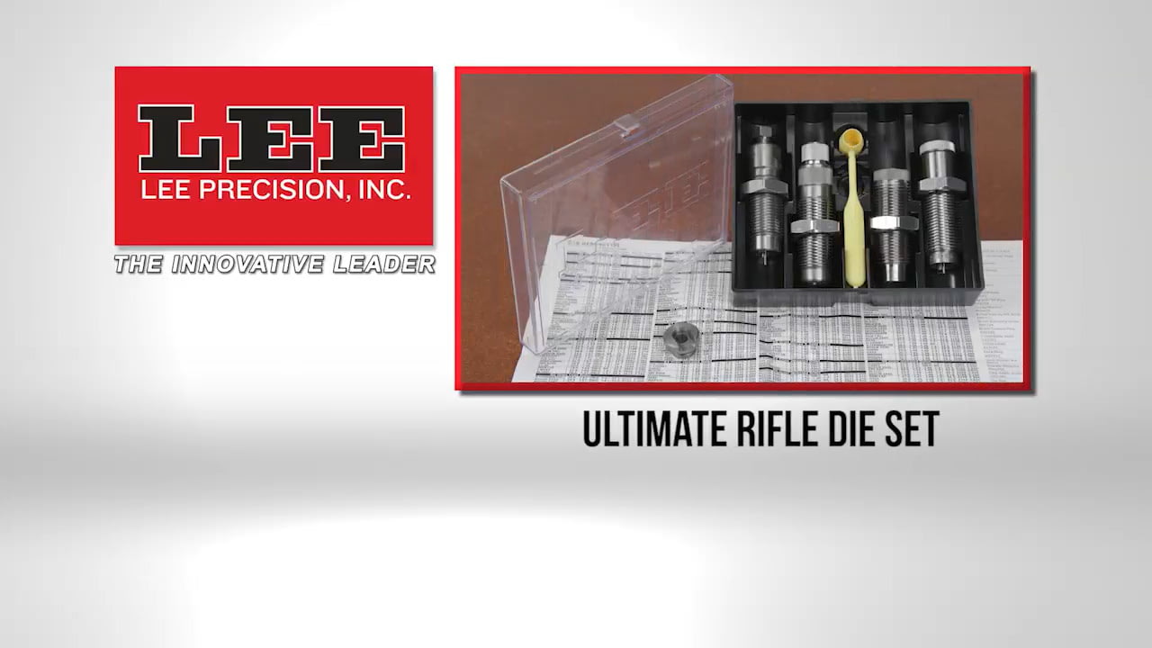 opplanet lee ultimate rifle die set video