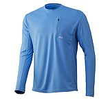 Image of HUK Performance Fishing Icon X Long Sleeve Pocket Shirt - Mens