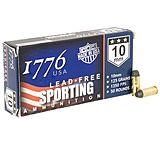 Image of SinterFire 1776 USA 10mm Auto 125 Grain Lead Free Ball Brass Cased Pistol Ammunition