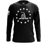 Image of We the People Holsters Betsy Ross Gadsden Flag Long Sleeve Shirt 369C6E45