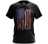 Image of We the People Holsters Skull Flag Short Sleeve Shirt A218DCA0