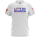 Image of We the People Holsters Let's Go Brandon Short Sleeve Shirt 94974152