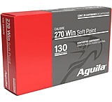 Image of Aguila Ammunition 270 WIN 130 Grain Soft Point Brass Cased Rifle Ammunition