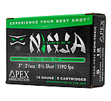 Image of Apex Ammunition Turkey Ninja TSS 12 Gauge 2 1/4 oz 3'' 8.5 Shot Shotgun Ammunition