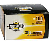 Image of Armscor Precision Inc .300 AAC Blackout 147 Grain Full Metal Jacket Brass Cased Rifle Ammunition