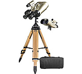 Image of Barska 25x, 62x100 Encounter Jumbo Observation Binoculars w/ 7x50 Finderscope, Case, Tripod AB11192