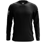 Image of We the People Holsters Basic - Black + Gray Long Sleeve Shirt 470913AB