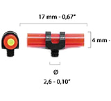 Image of Beretta Green Heart Standard Shotgun Sight - Long