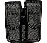 Image of Bianchi 7902 Double Mag Pouch - Plain Black, Hidden 22082