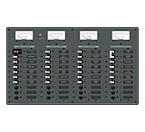 Image of Blue Sea Systems 8095 AC Main +8 Positions / DC Main +29 Positions Toggle Circuit Breaker Panel White Switches