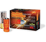 Brenneke Orange Lightning Lead Free Sabot 12 Gauge 2.75in Shotgun Slug Ammo, 5 Rounds, SL-122OLN