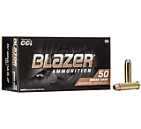 Image of CCI Ammunition Blazer Brass .357 Magnum 158 Grain Jacketed Hollow Point Centerfire Pistol Ammunition