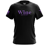 Image of We the People Holsters Wine Makes Me Happy Short Sleeve Shirt A4F991F7