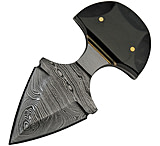 Image of Damascus Black Widow Push Dagger Knife