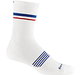 Darn Tough Element Micro Crew Lightweight w/ Cushion Socks - Men's, White, Extra Small, 1118-WHITE-XS-DARN