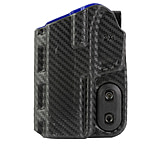 Image of DeSantis Slim-Tuk Carbon Fiber Exterior/Blue Kydex Interior IWB Holster