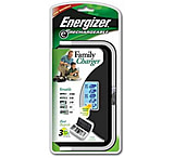 Image of Energizer Family Charger w/ LCD Screen for AA / AAA / C / D / 9V Rechargeable NiMh Batteries