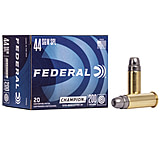 Image of Federal Premium Champion Training 44 Special 200 Grain Semi-Wadcutter Hollow Point Brass Cased Centerfire Pistol Ammunition