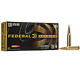 Image of Federal Premium SIERRA MATCHKinG BTHP .338 Lapua Magnum 250 Grain Sierra MatchKing Boat Tail Hollow Point Centerfire Rifle Ammunition