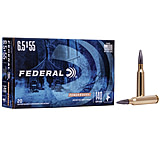 Image of Federal Premium Power-Shok 6.5x55mm Swedish 140 Grain Jacketed Soft Point Centerfire Rifle Ammunition