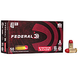 Image of Federal Premium Syntech Range 40 S&amp;W165 Grain Syntech Jacket Flat Nose Centerfire Pistol Ammunition