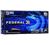 Federal Premium Varmint &amp; Predator 204 Ruger 32 Grain Hornady V-Max Brass Cased Centerfire Rifle Ammunition, 20 Rounds, V204VM32